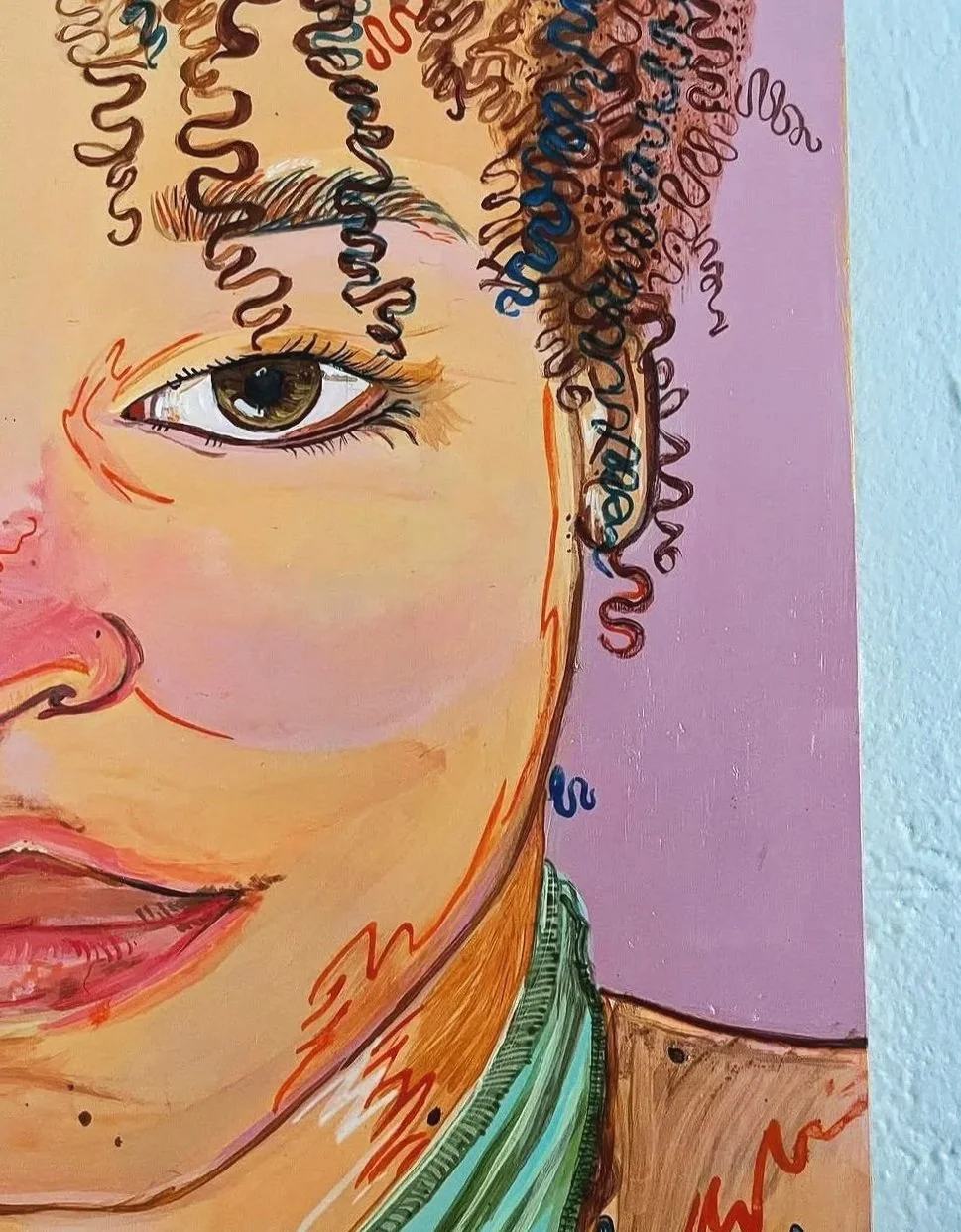 Acrylic on Wood Panel 3X 10"x10"
