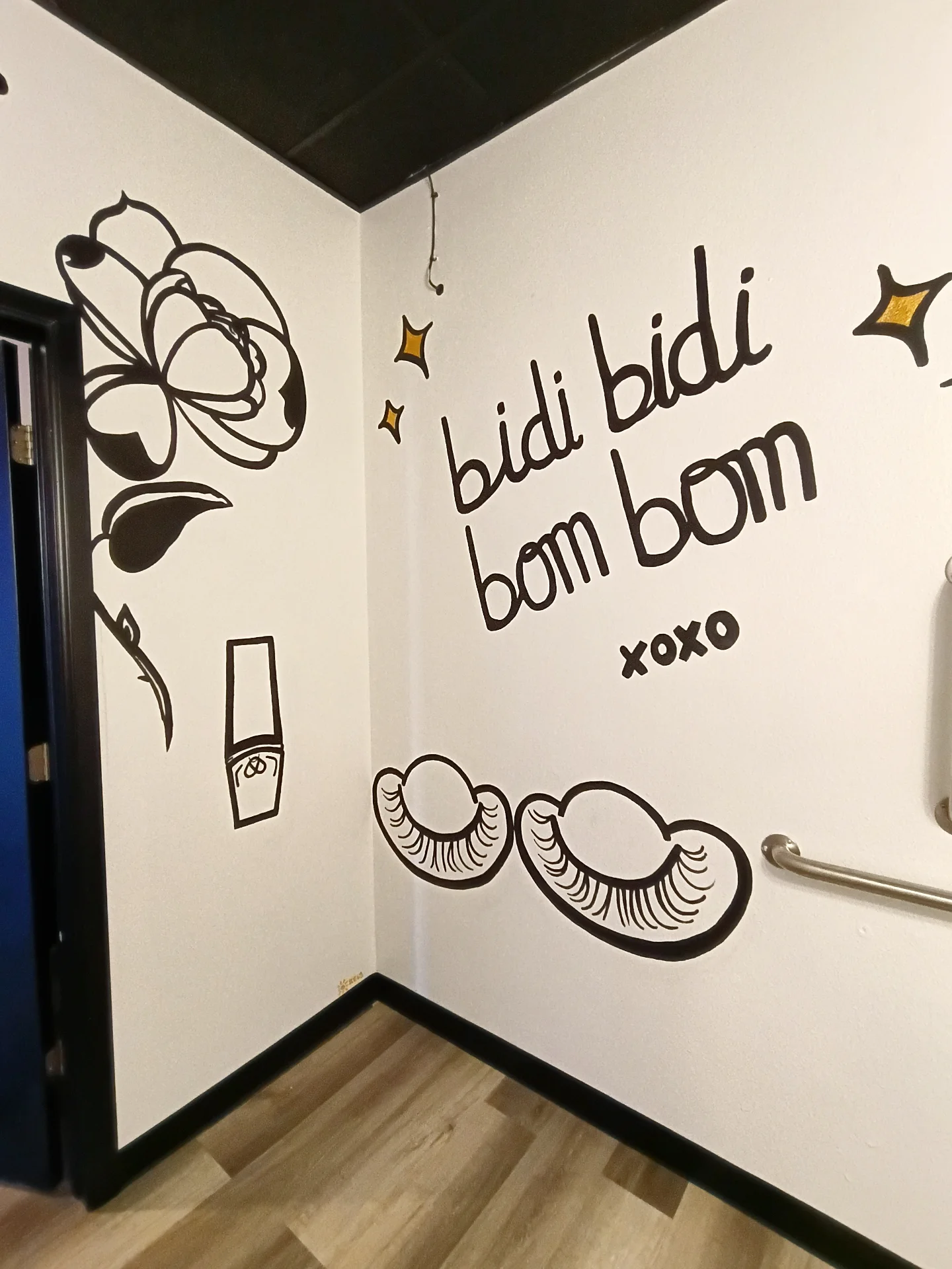 Acrylic Interior Mural on Drywall