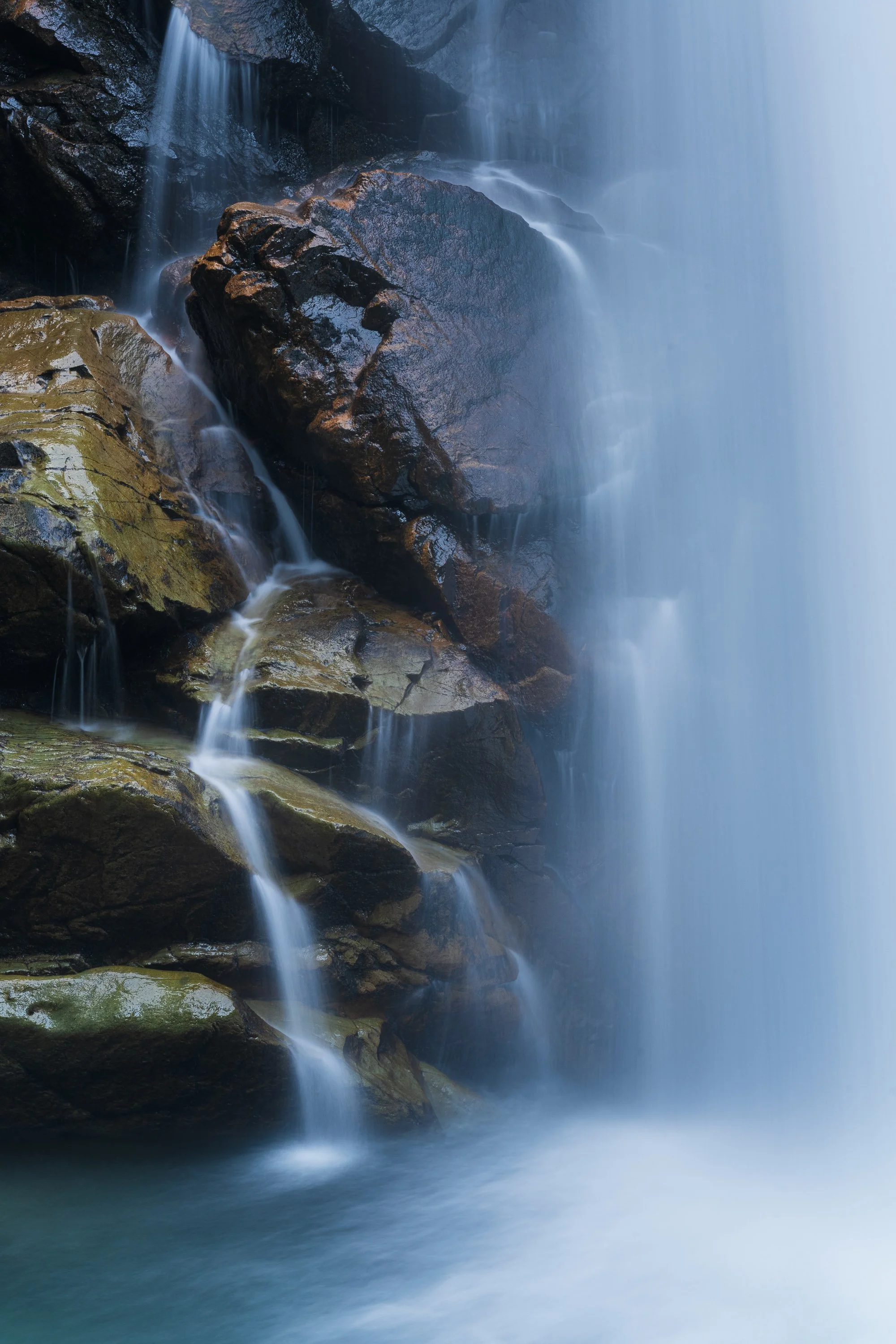BEHIND THE FALLS  |  Mount Rainier National Park
