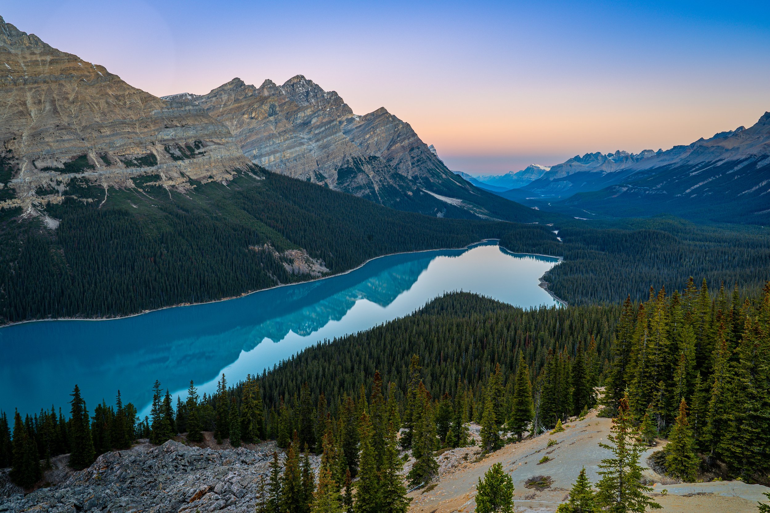 SUNRISE AT PEYTO  |  Banff National Park