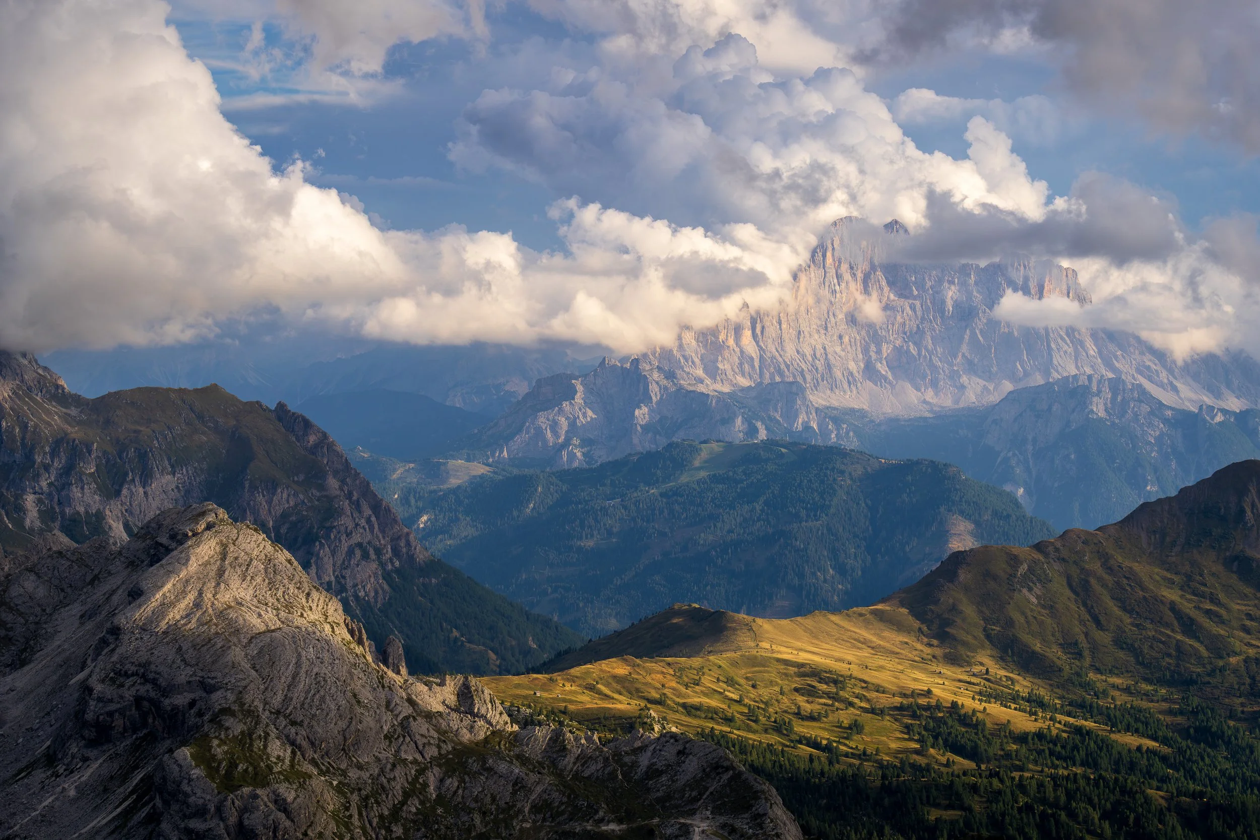 BREAK IN THE CLOUDS  |  Dolomite Mountains, Italy