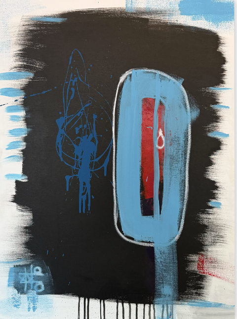 Memoria
En exhibición — Sente, CDMX · Acrílico sobre lienzo · 80 × 90 cm