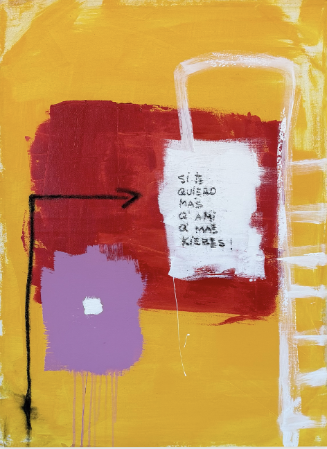 Thinking of u
En exhibición — Sente, CDMX · Acrílico sobre lienzo · 80 × 90 cm