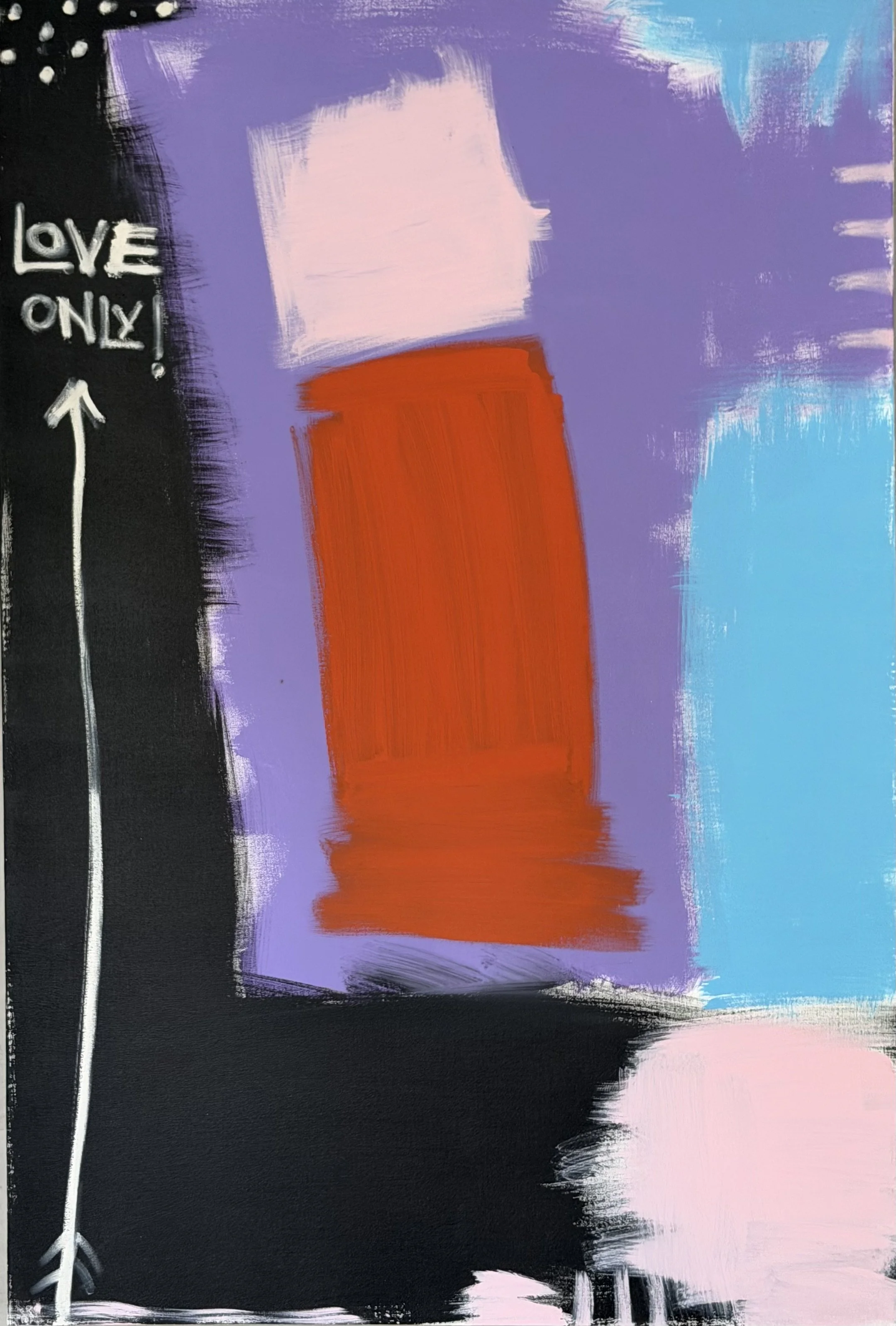 Love only
Acrílico sobre lienzo · 100 × 150 cm