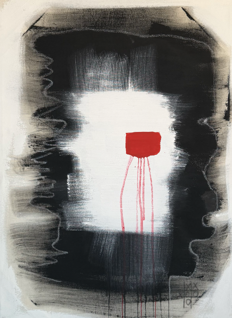 Feeling
En exhibición — Sente, CDMX · Acrílico sobre lienzo · 80 × 90 cm