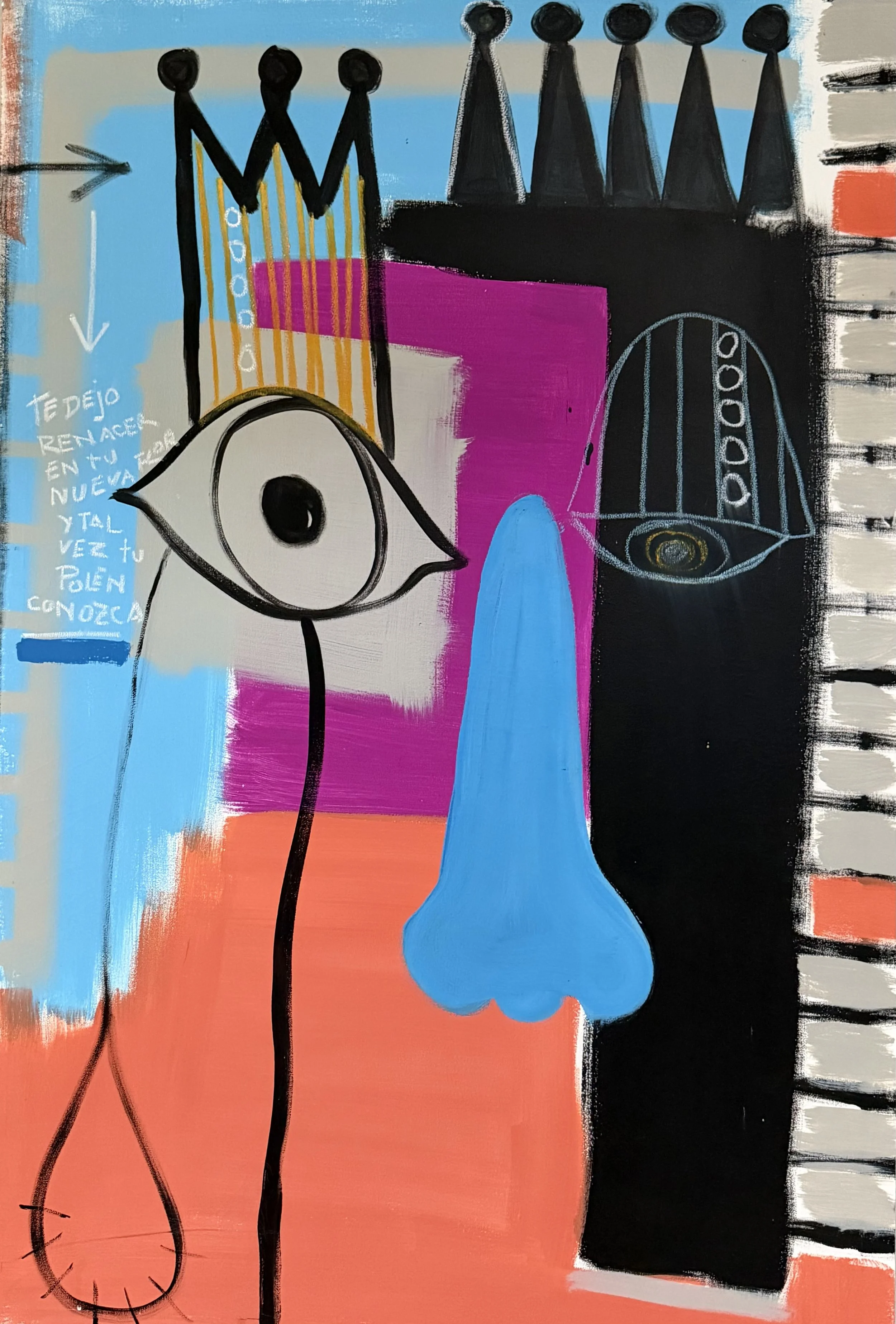 Acrílico sobre lienzo · 100 × 150 cm