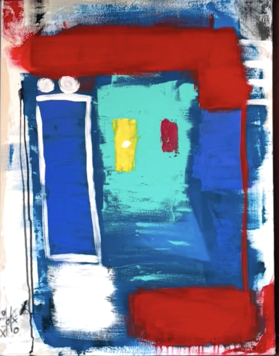 Freezing
En exhibición — Sente, CDMX · Acrílico sobre lienzo · 80 × 90 cm