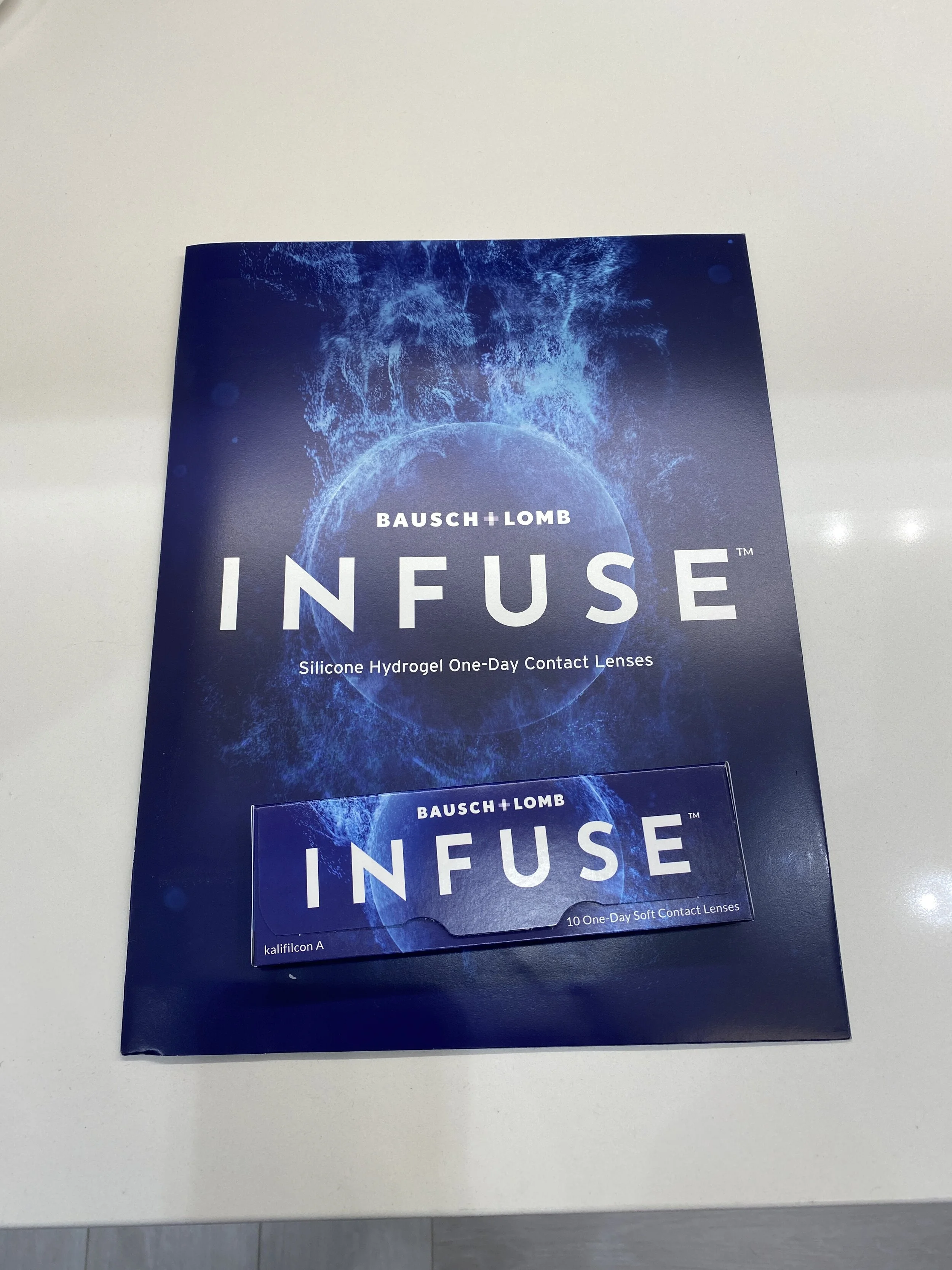 Bausch and Lomb Infuse Contact Lens