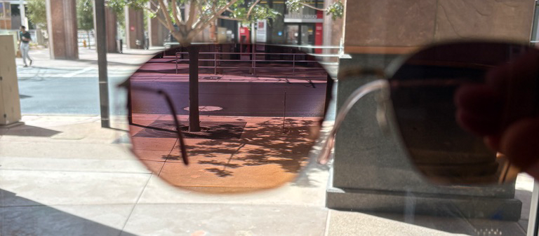 rose polarized gradient sun lenses