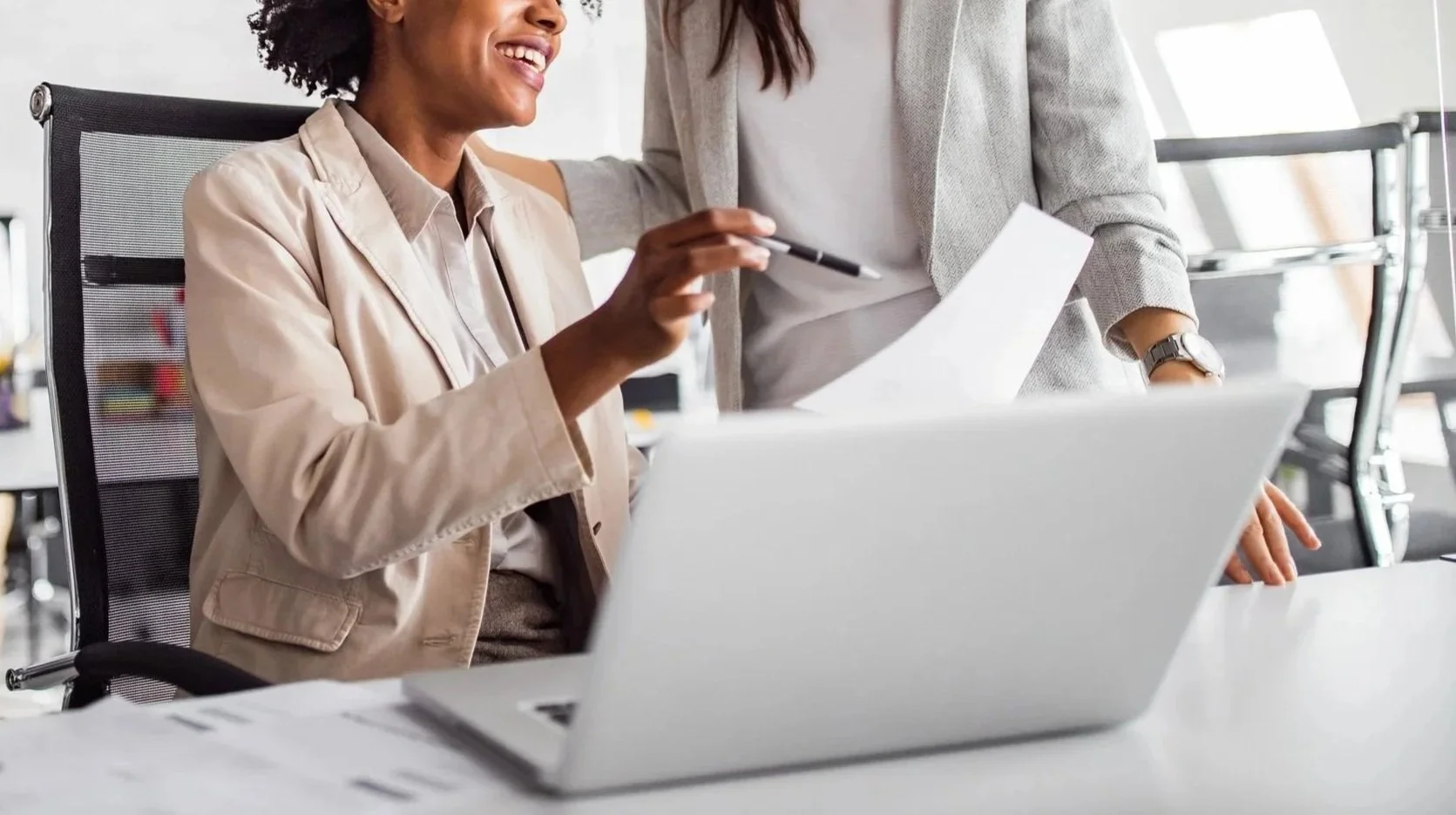 A team conducting an executive coaching session