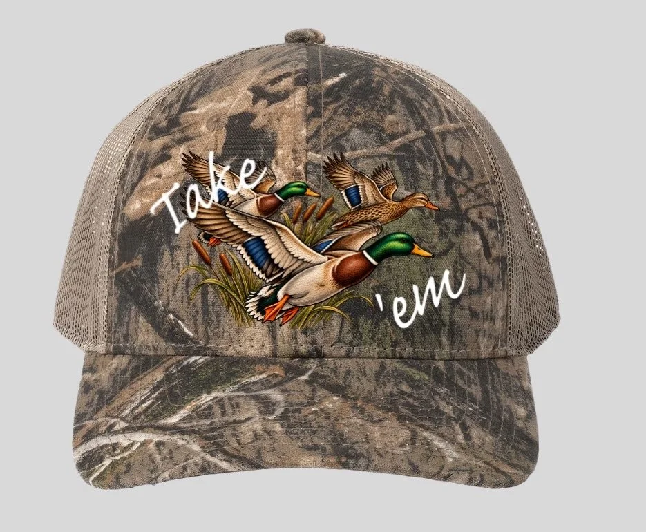 Vintage Camo Flock Hat