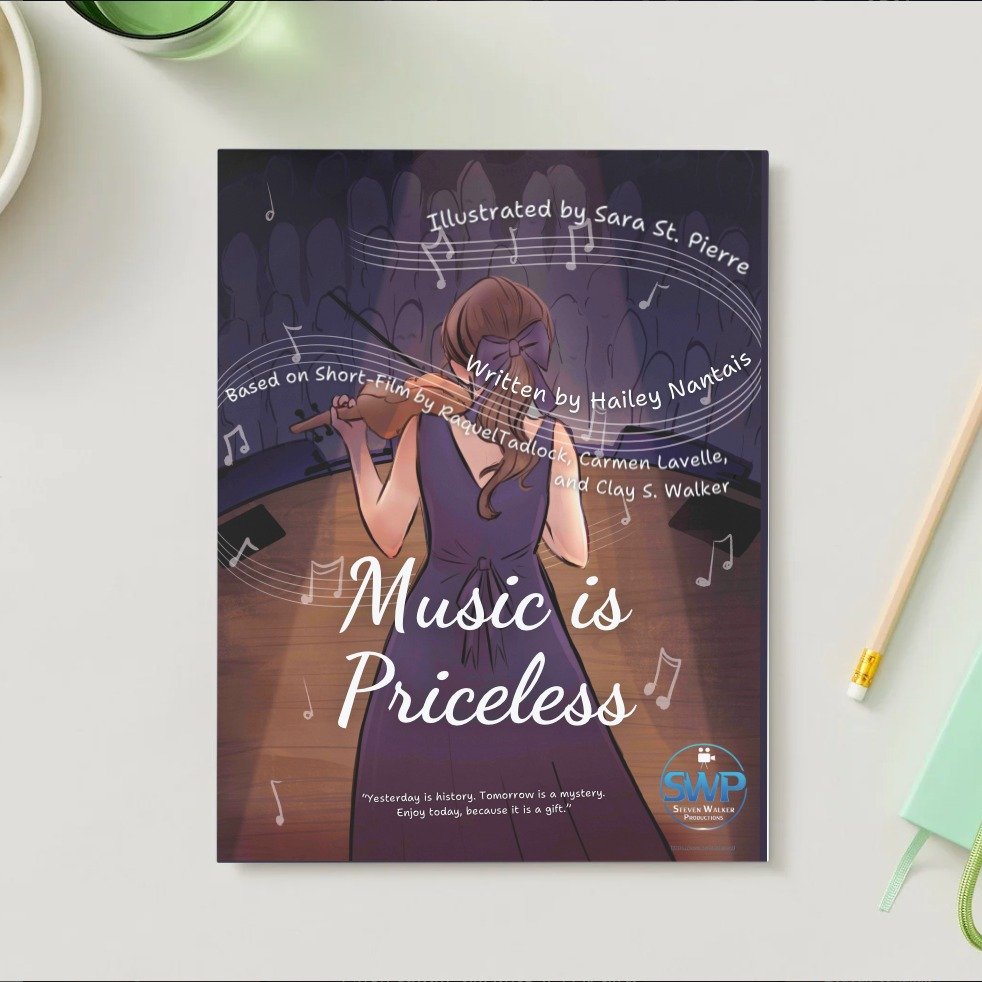 I am so honoured to have turned the short film 'Music is Priceless' into a children's book about navigating grief - something we all experience yet struggle to discuss.

This story provides children and young teens with a beautiful resource to unders