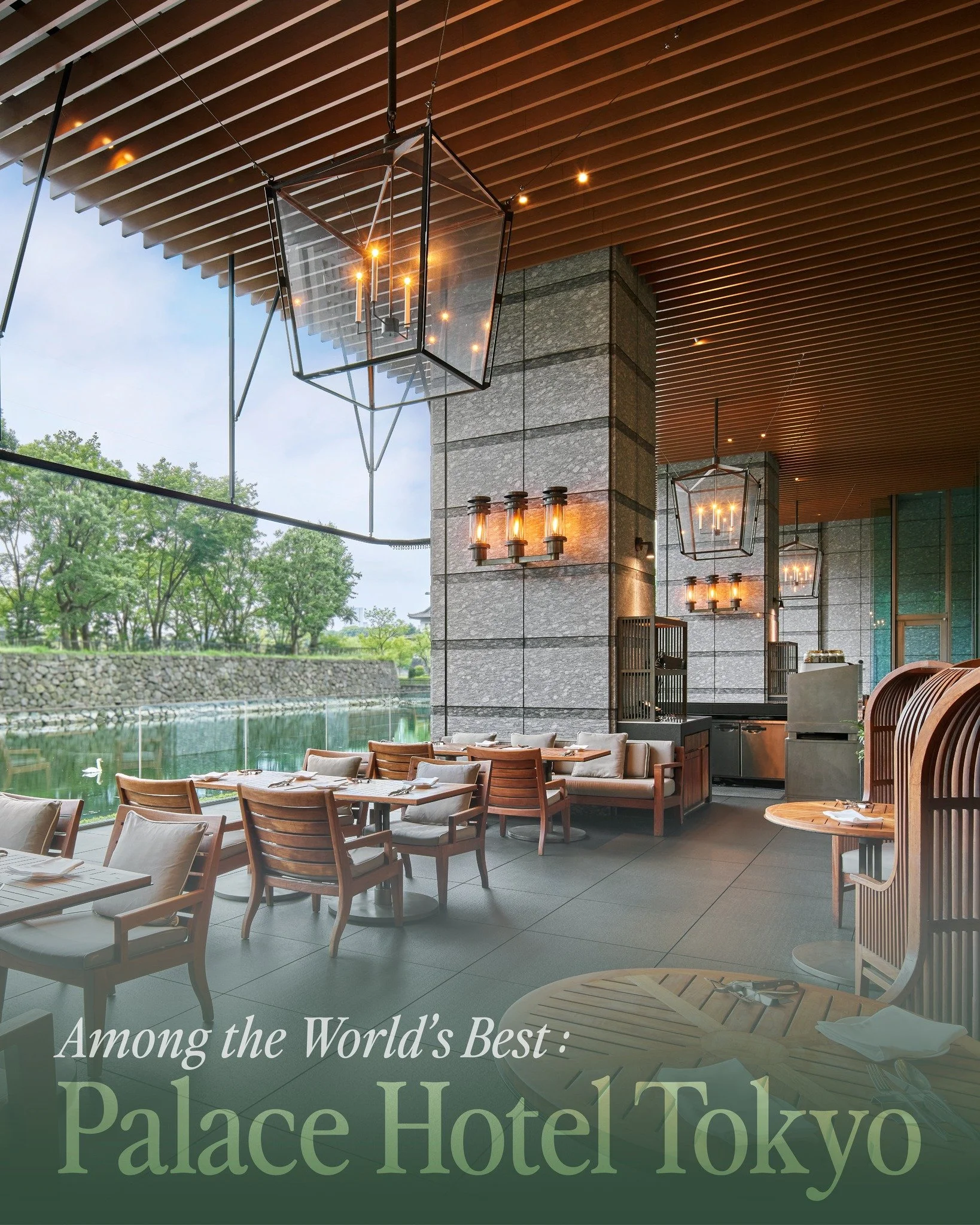 Palace Hotel Tokyo @palacehoteltokyo  has landed on expanded list (51-100) for this year's "World's 50 Best Hotels." 🏆

The Forbes Five Star hotel came in at 73 in the global ranking of the world's most prestigious stays. 🌟

--
#worldsbes
