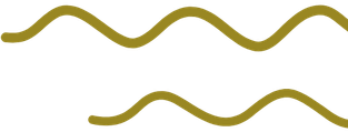 Three wavy yellow lines on a black background