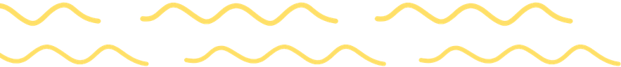 Yellow wavy lines on a black background.