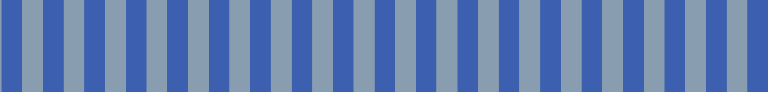 Blue and gray vertical striped background.