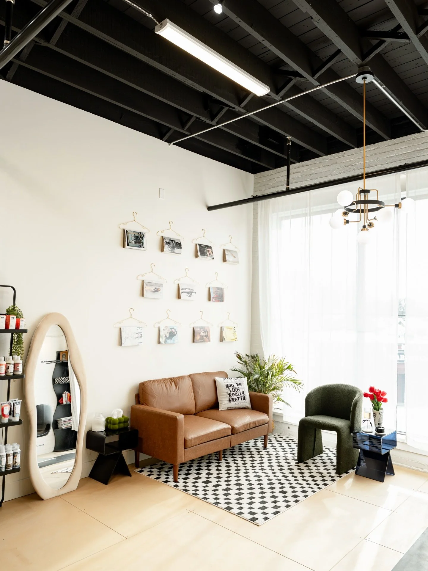 Love this space SO much I&rsquo;m entering it into the One Shot Hair Awards ❤️&zwj;🔥🪩

#btconeshot2026_salondecor