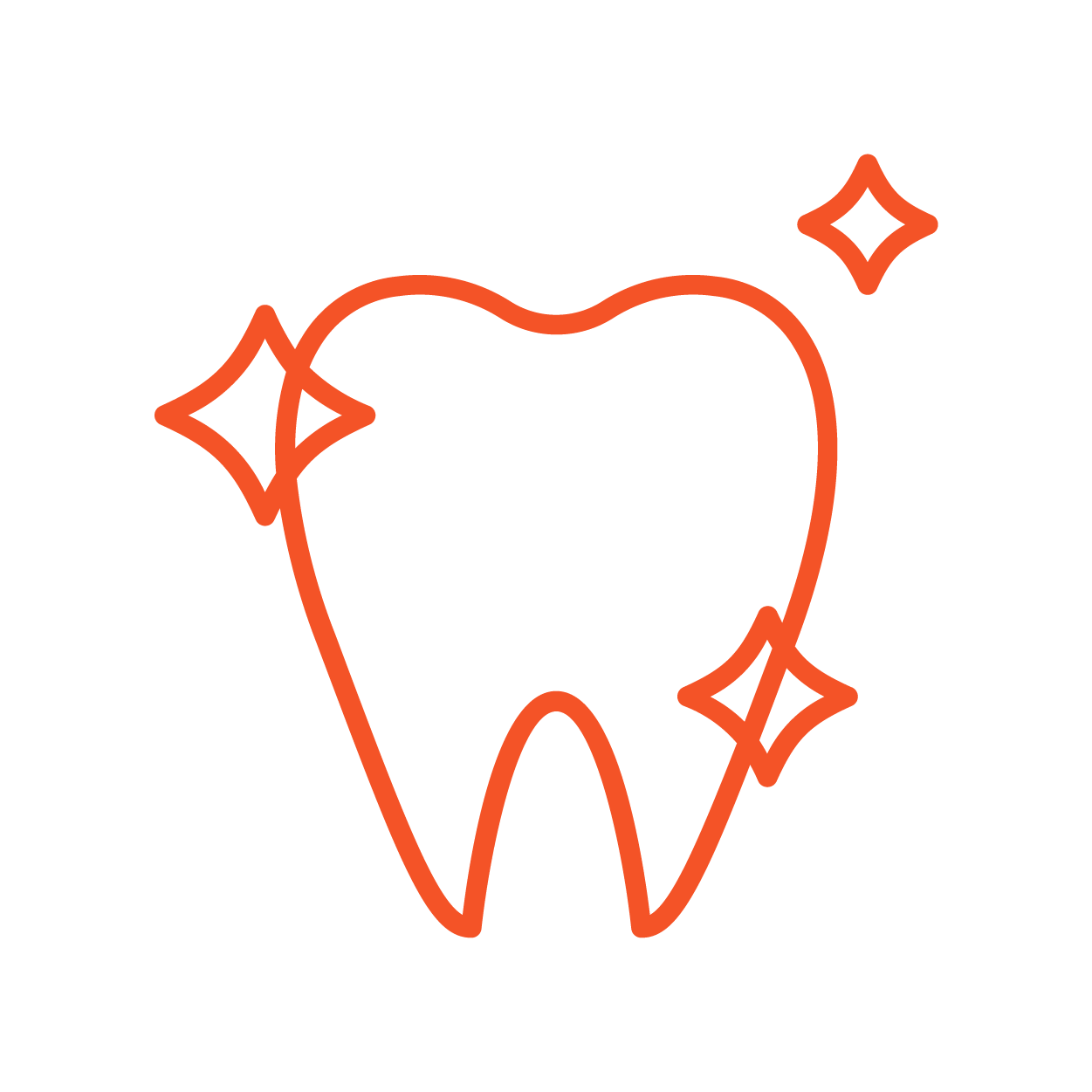 An orange colored background.