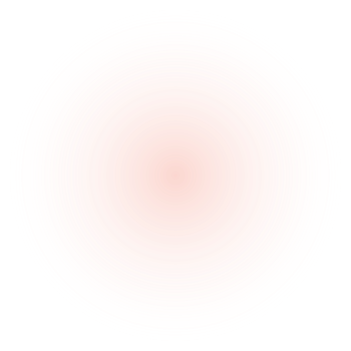Gradient pattern with concentric circles in shades of pink and white, radiating from the center to the edges.