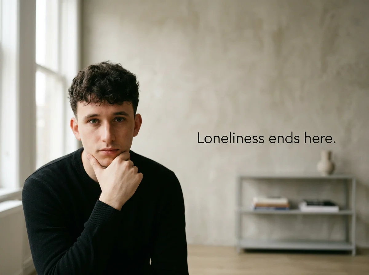 Loneliness ends here.