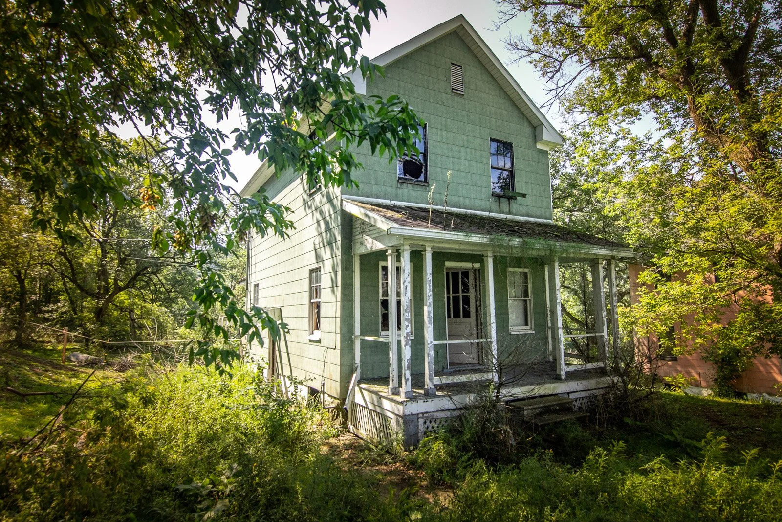 Abandoned Yellow Dog Mining Village