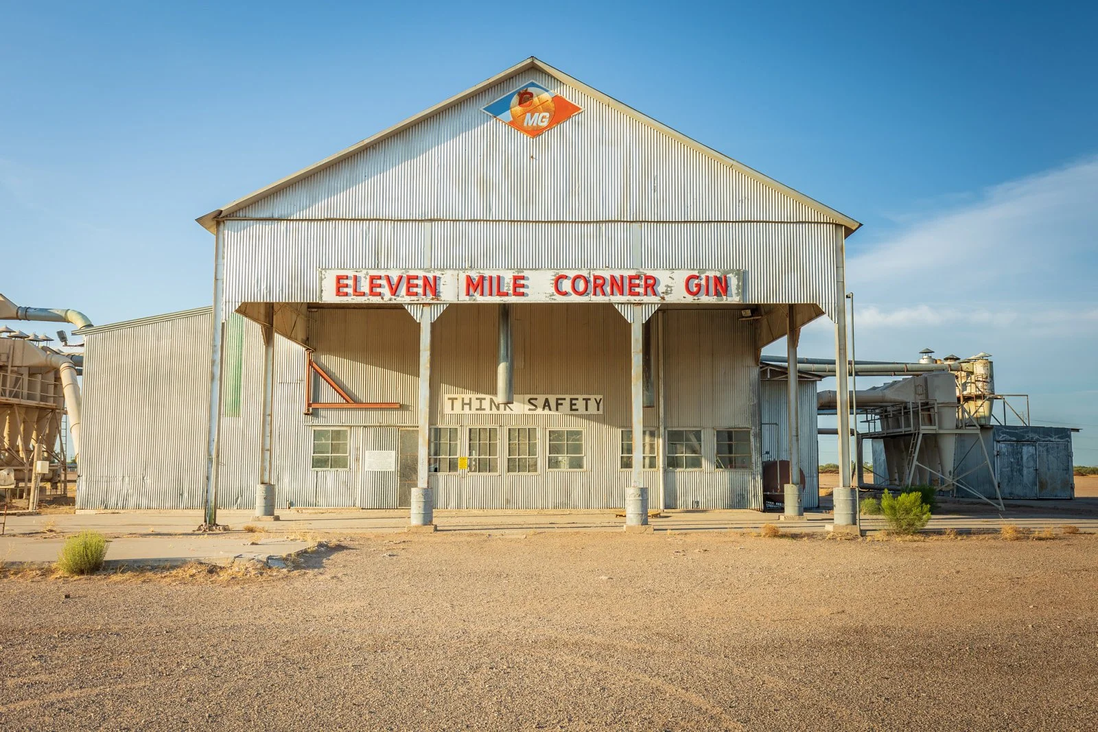 Abandoned Cotton Gin in Arizona