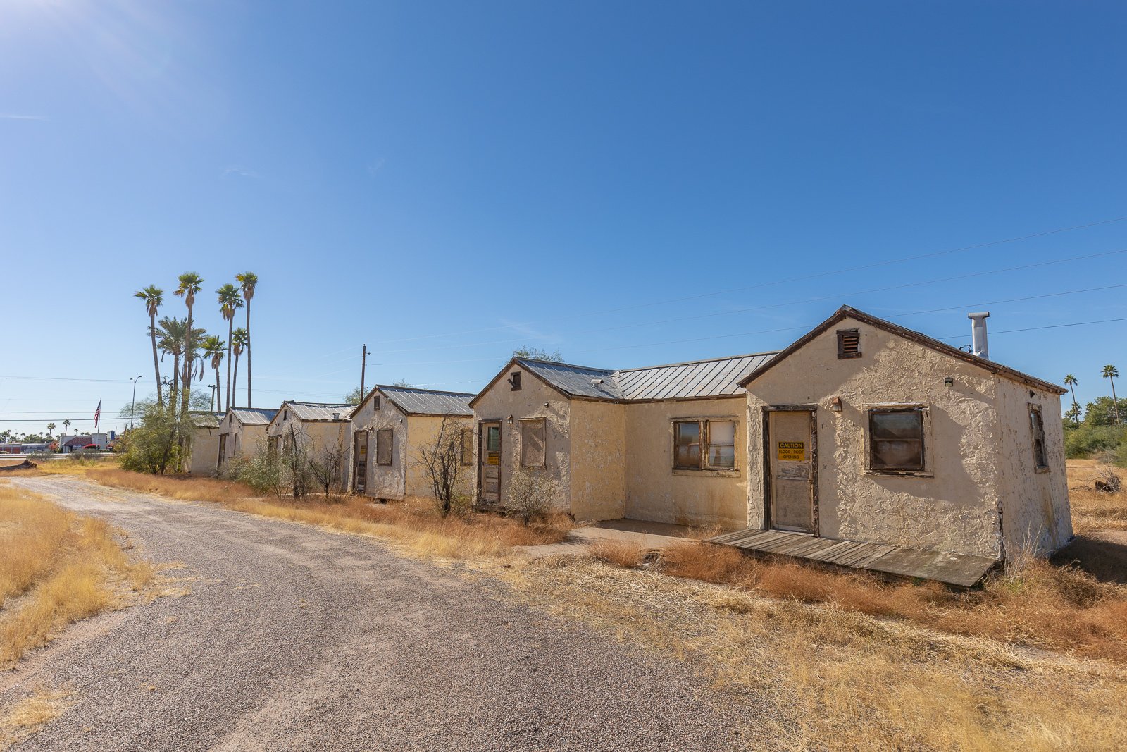 buildings at the Buckhorn Baths site