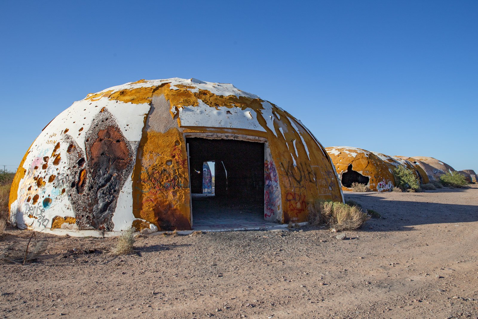 Abandoned Domes in Casa Grande