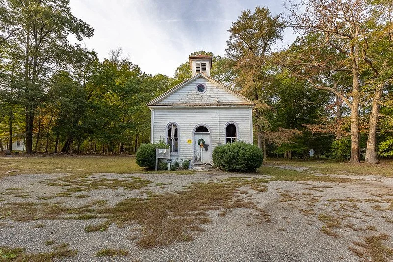 Abandoned Church in Rural Virginia