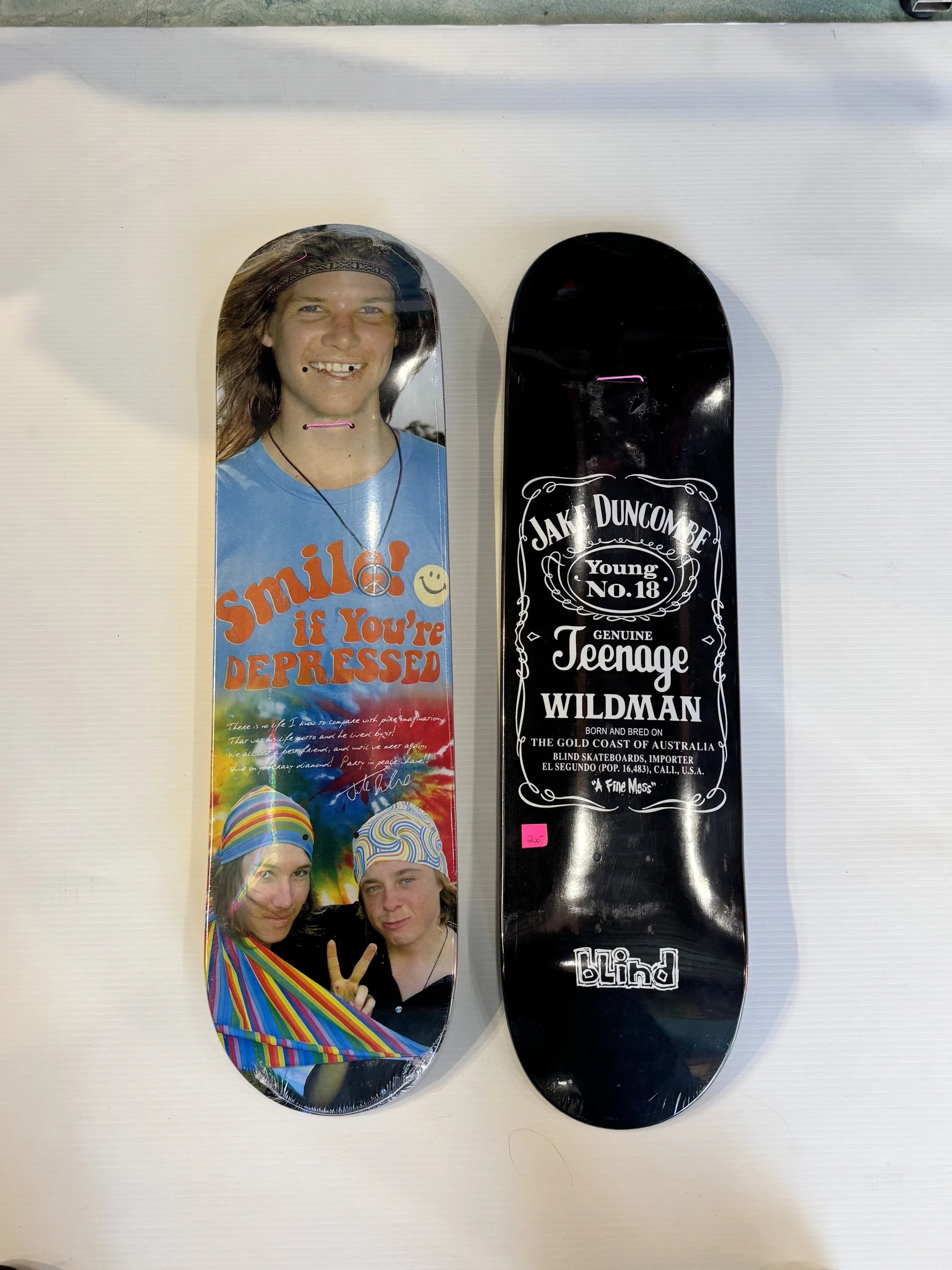 Jake Ducombe blind deck and tribute deck Shane Cross