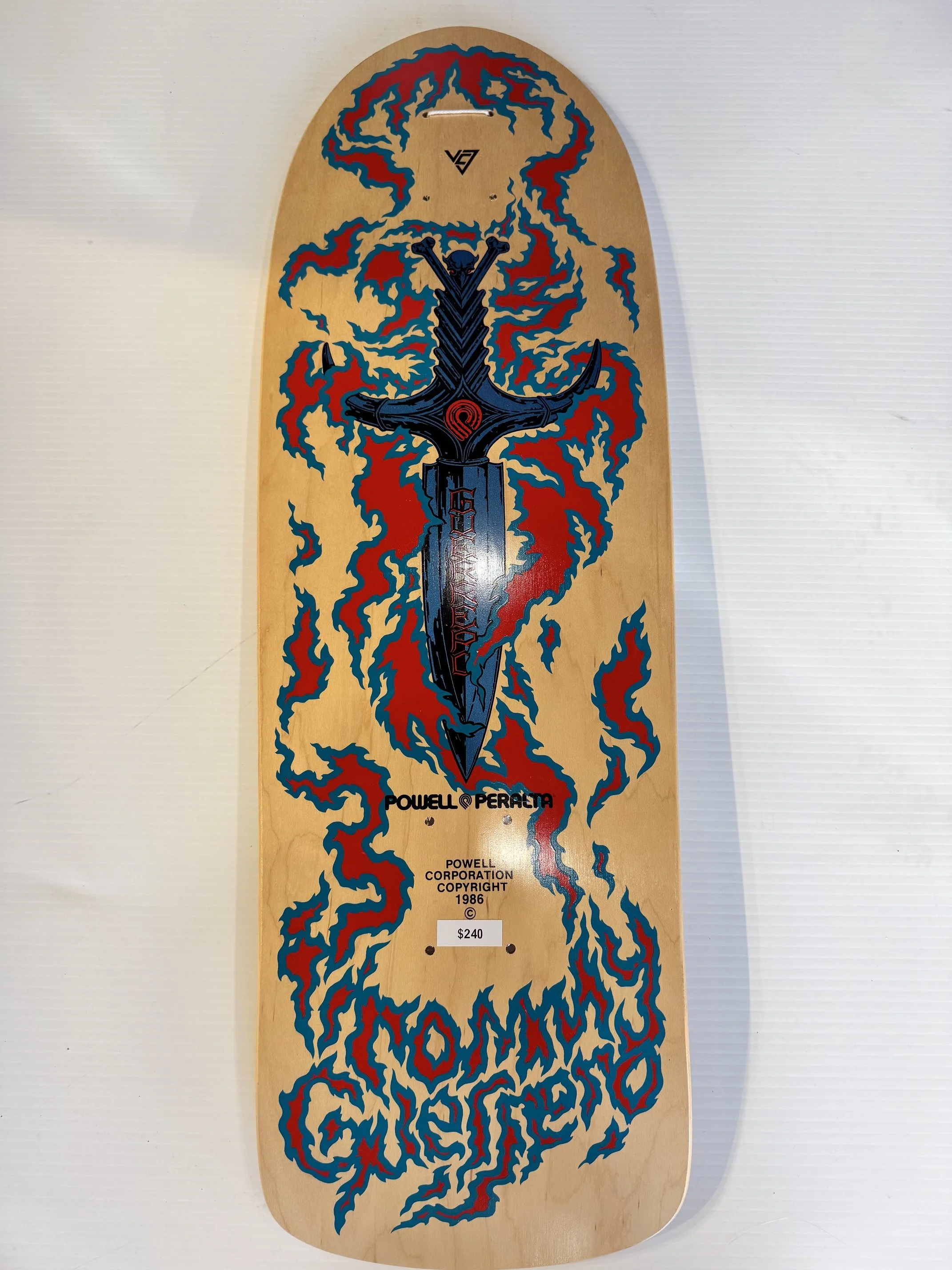 Bones Brigade Series 11 Guerrero Reissue Skateboard Deck Natural