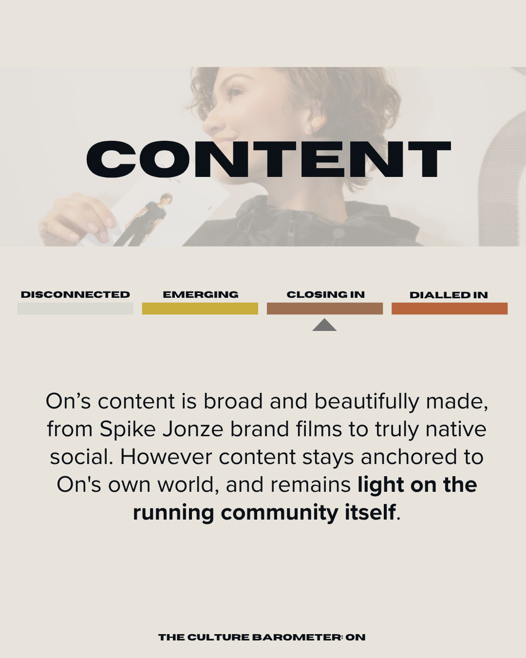 On Running: Content