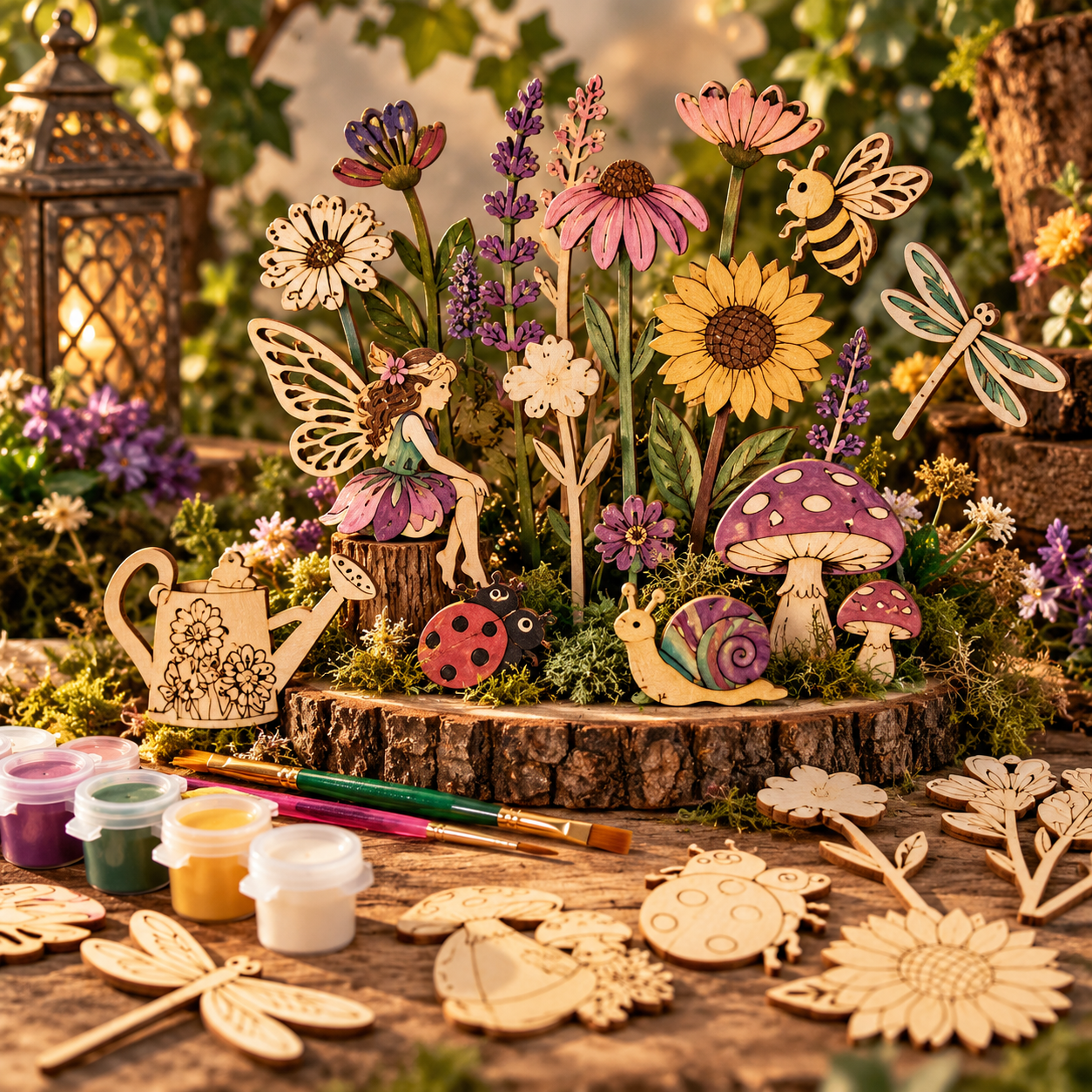 Enchanted Garden Paint Kit