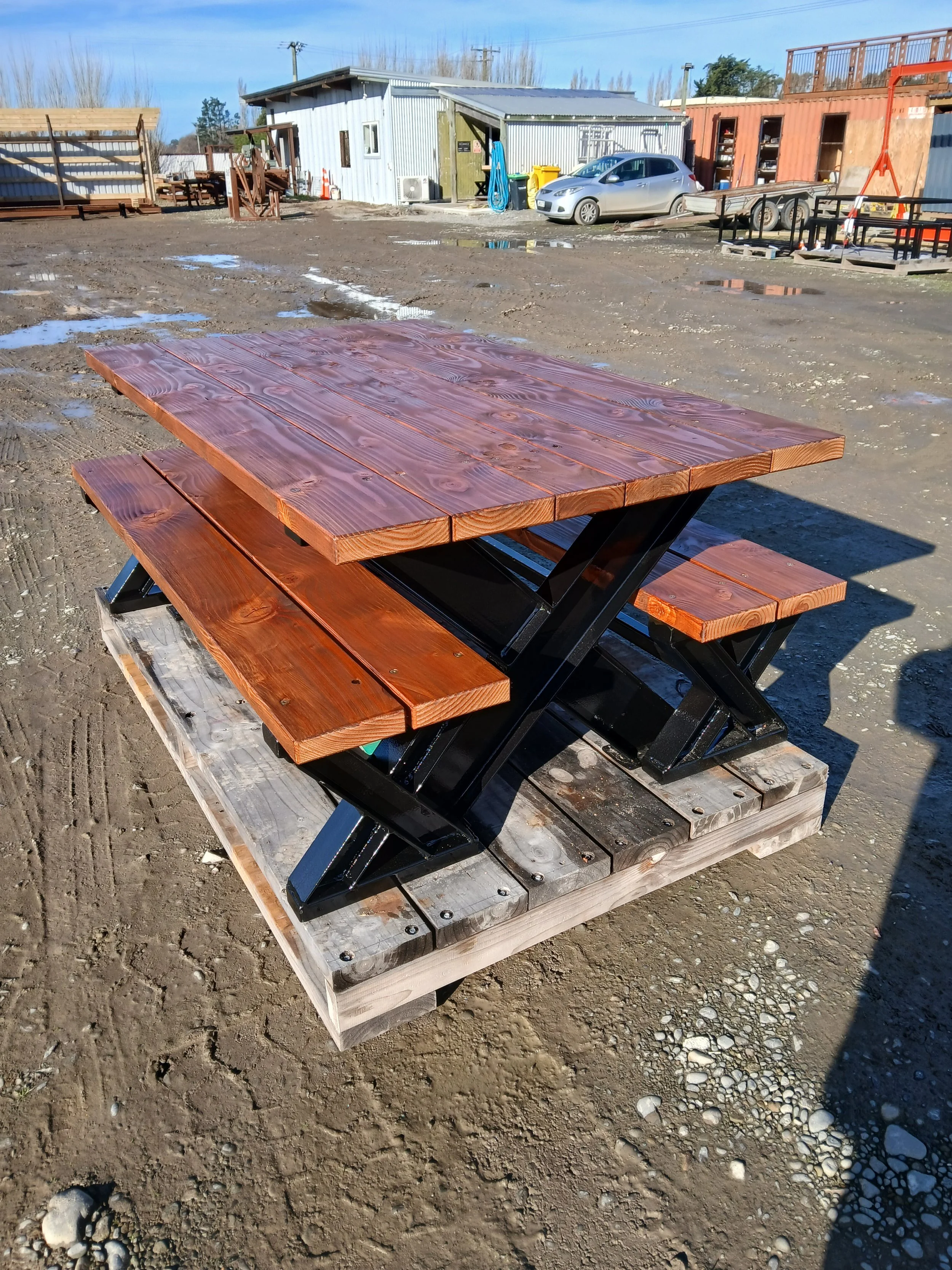 Tables and benches