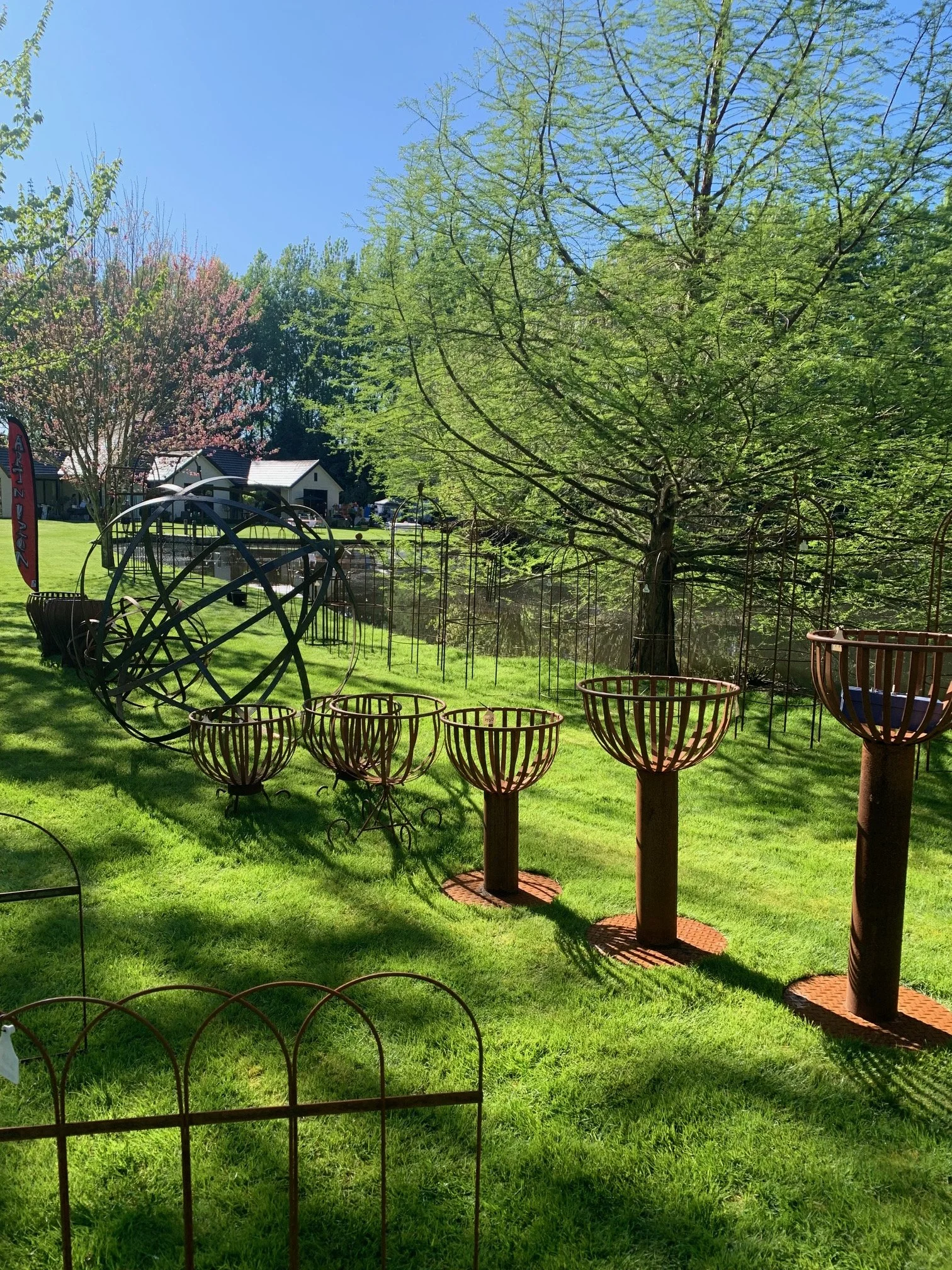 Planters and pot stands