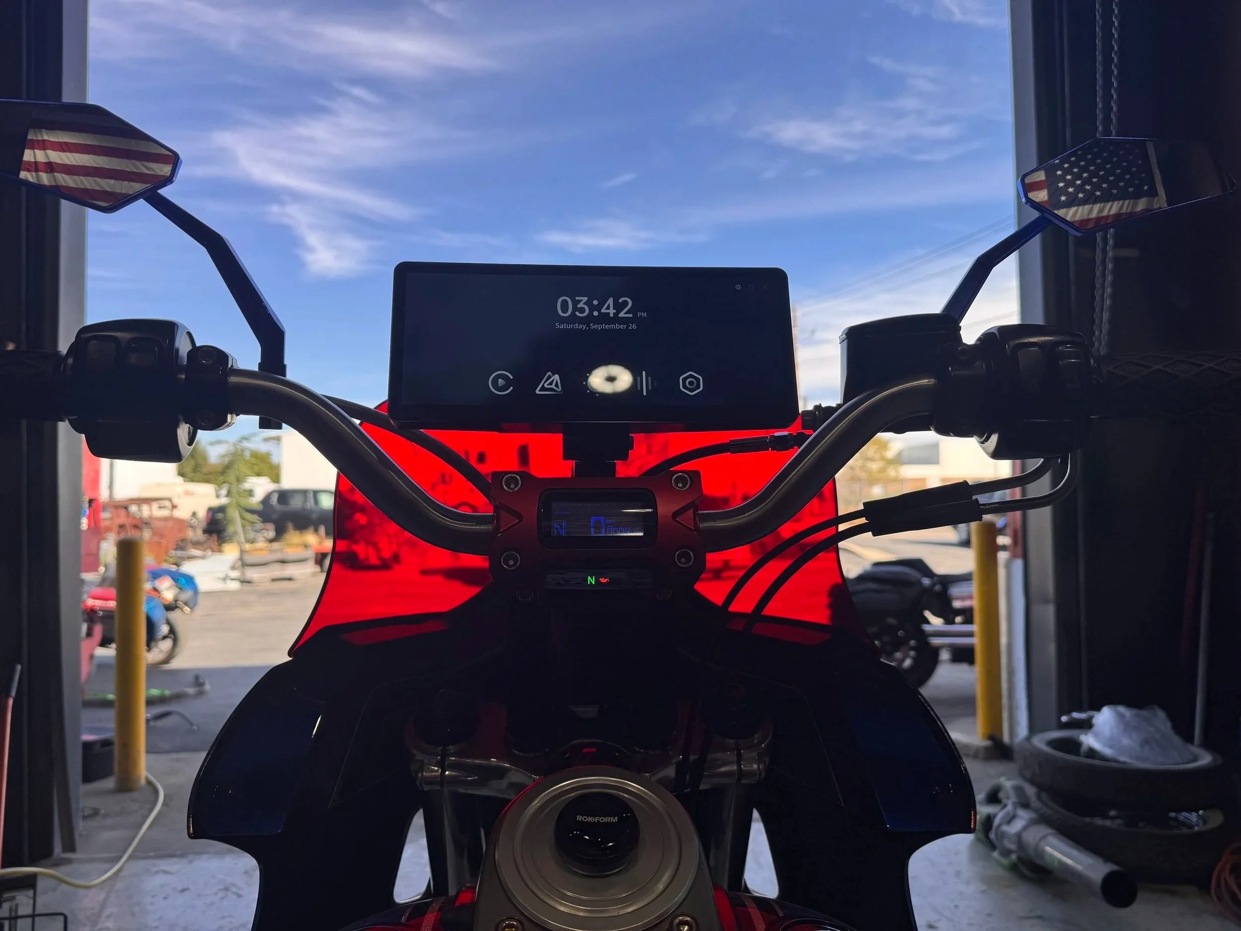 Mechanic X Carplay on a fxd