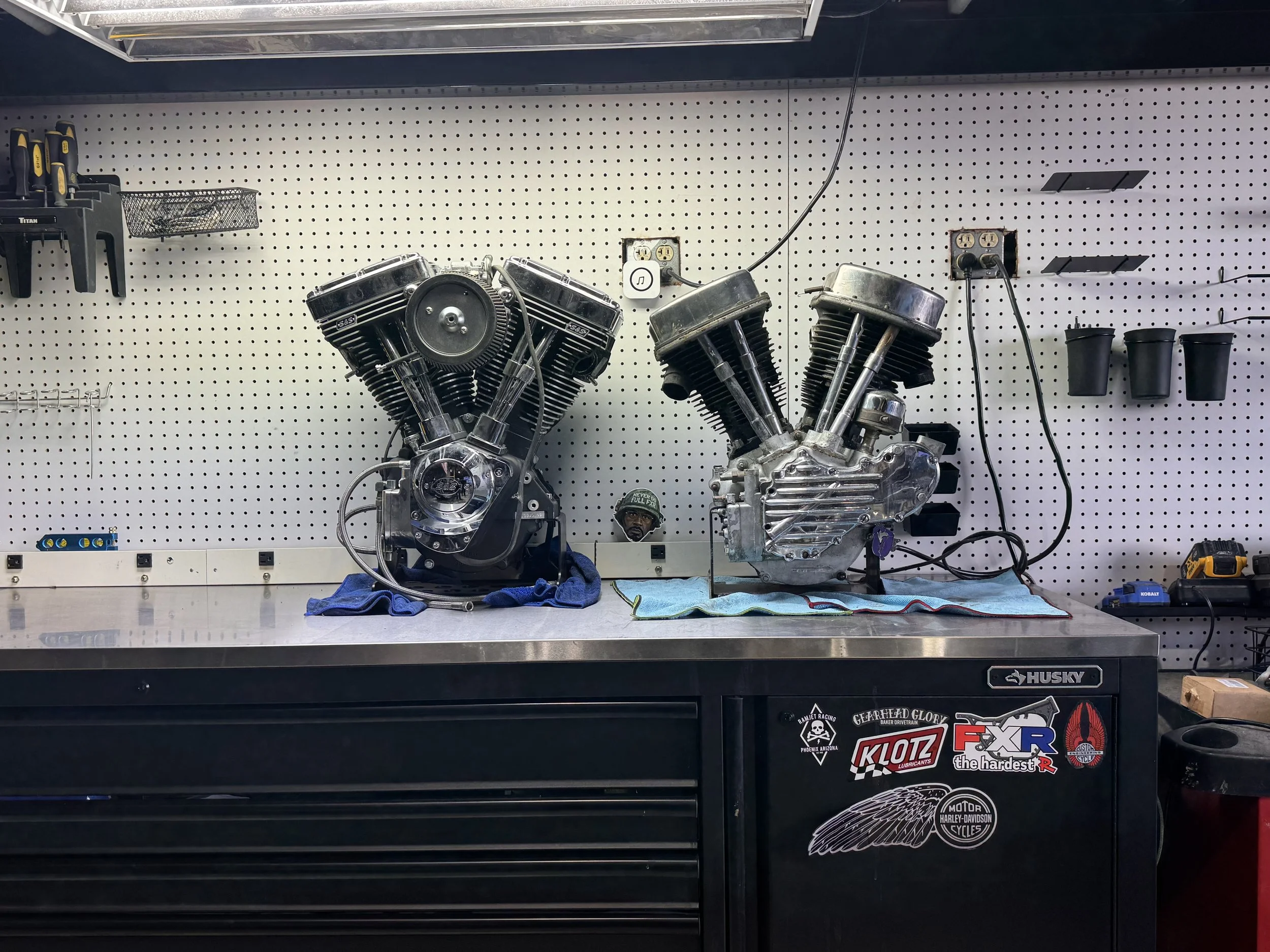 S&S Evo 124 and Pan Head
