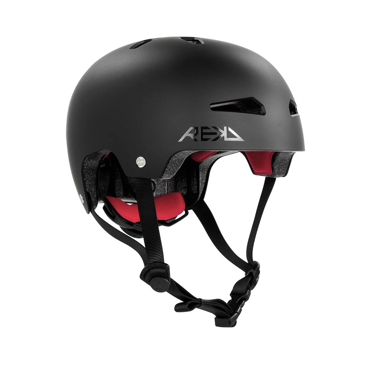RKD159JR REKD Junior Elite 2.0 Helmet Black Main copy.jpg