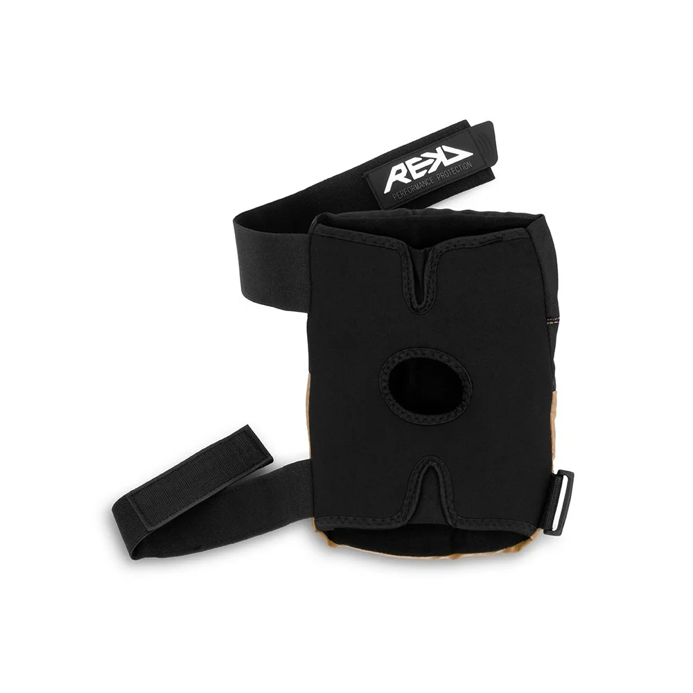 RKD620 REKD Knee Ramp Pads BlackKhaki Back Unstrapped copy.jpeg
