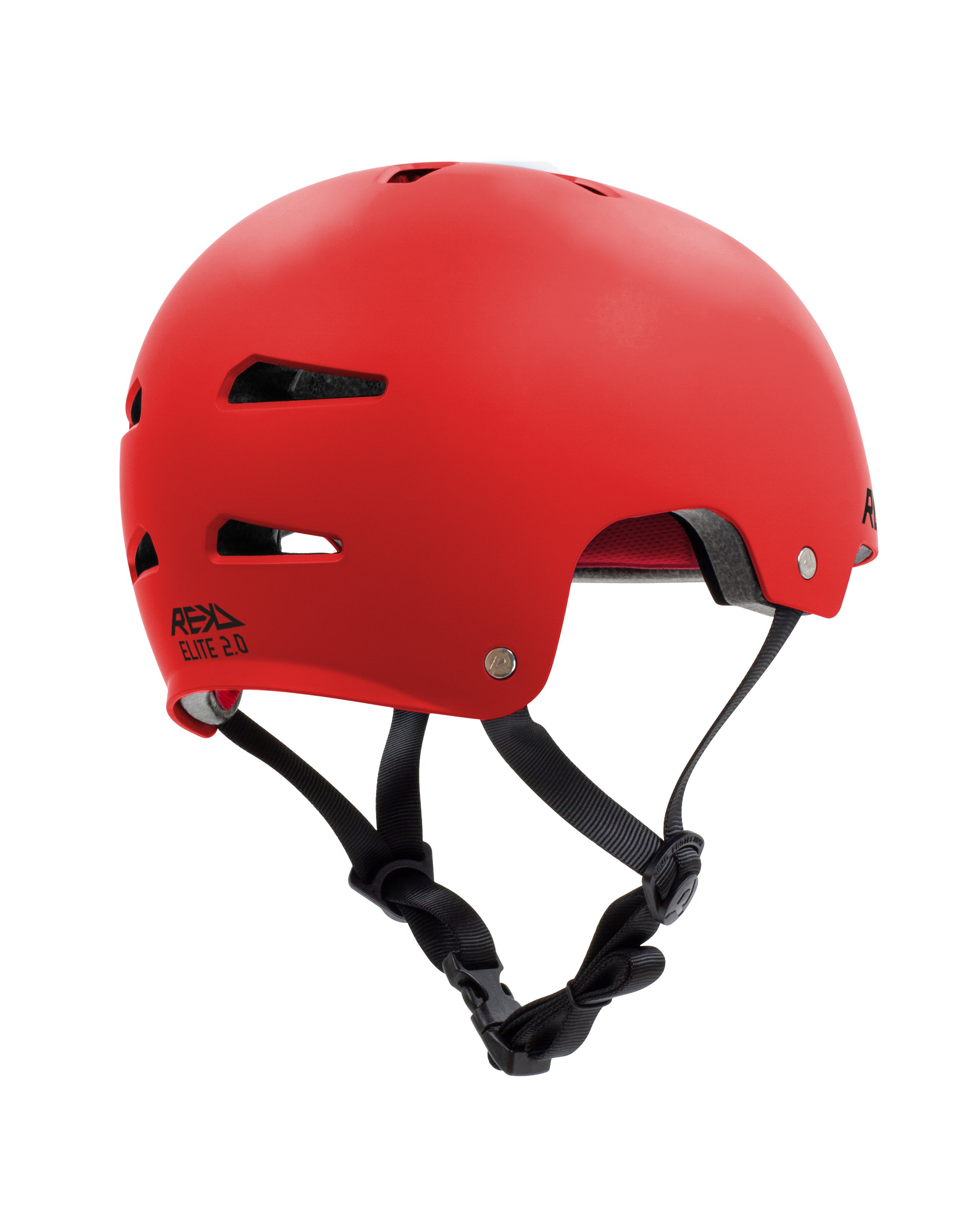 RKD159 REKD Elite 2.0 Helmet Red Back Angle.jpg