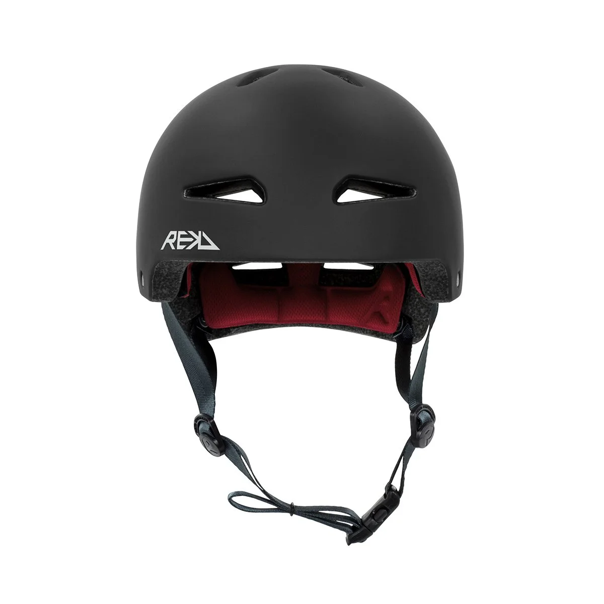 RKD259JR REKD Junior Ultralite In-Mold Helmet Black Front copy.jpg