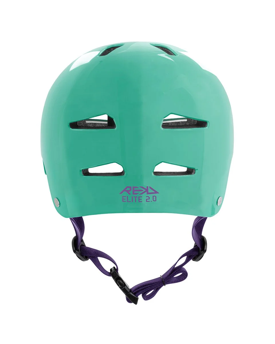 RKD159 REKD Elite 2.0 Helmet Gloss Teal Back.jpg