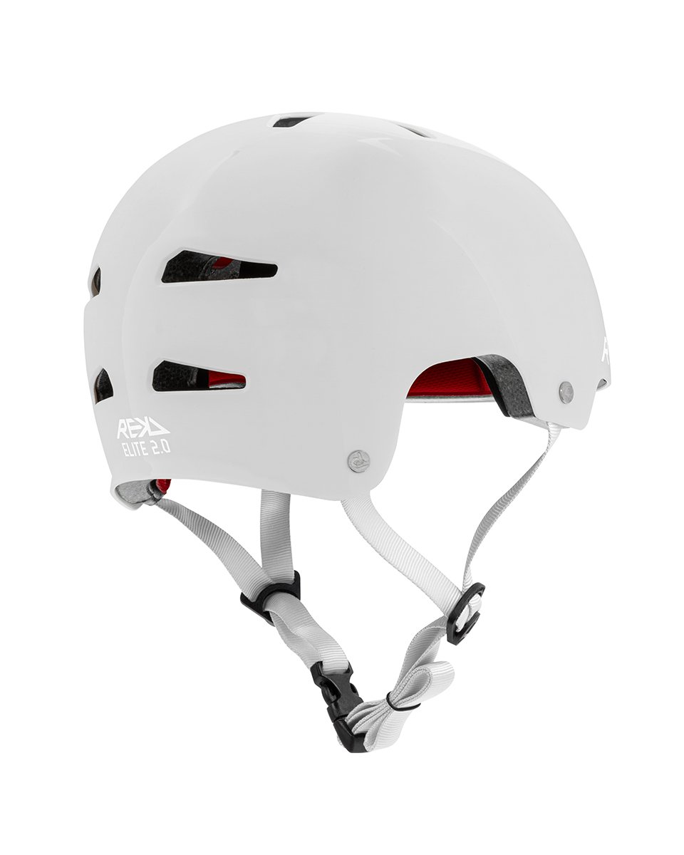 RKD159 REKD Elite 2.0 Helmet Gloss Silver Back Angle.jpg