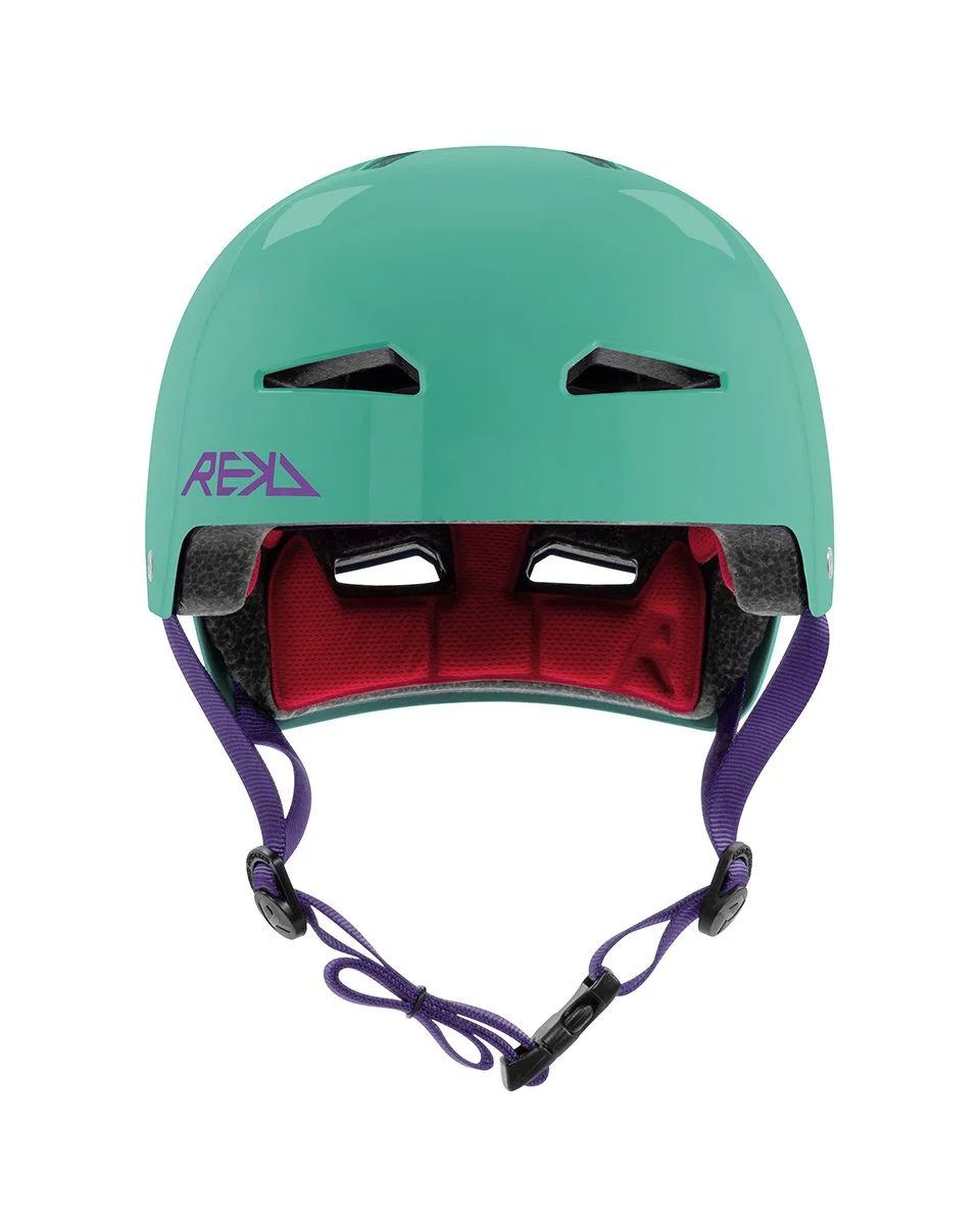 RKD159 REKD Elite 2.0 Helmet Gloss Teal Front.jpg