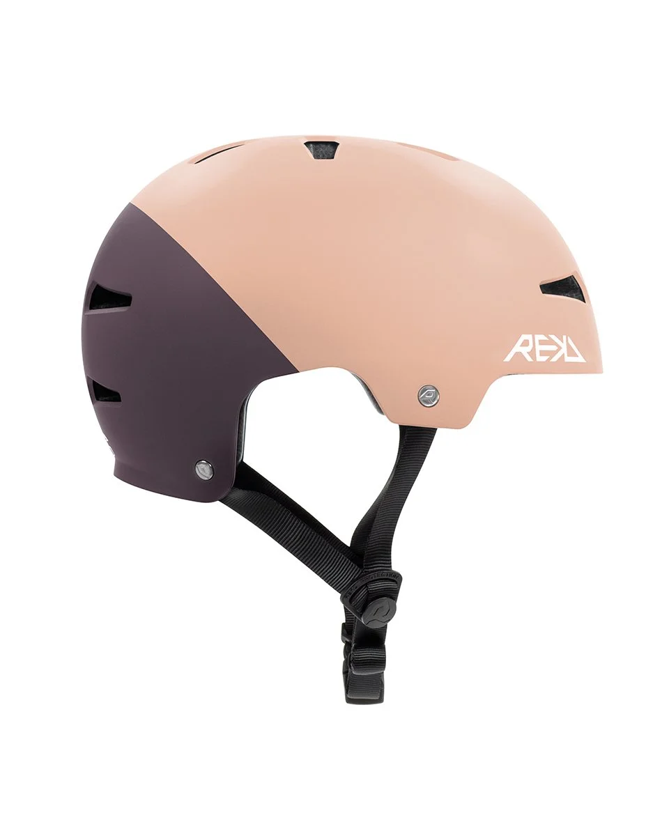 RKD159 REKD Elite 2.0 Helmet Peach Purple Side.jpg