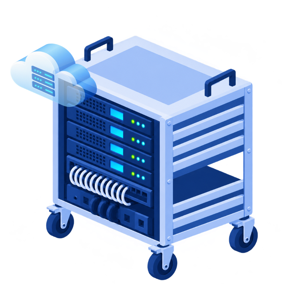 Recovery Rack Disaster Recovery for your network. By Enosys.