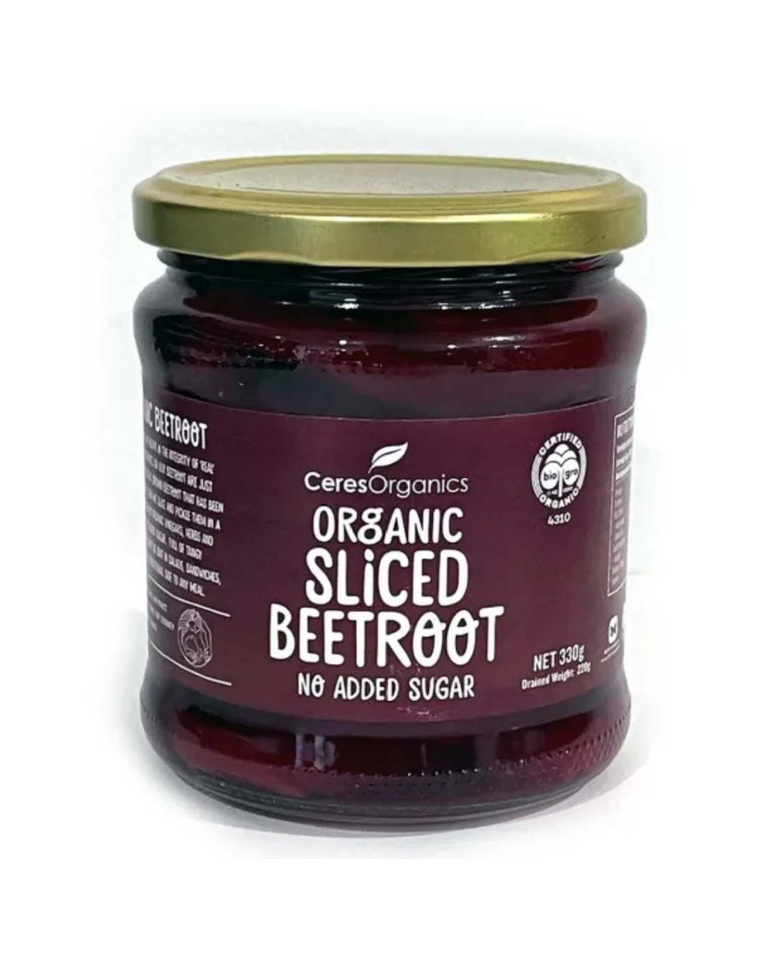 Ceres Organics - Sliced Beetroot