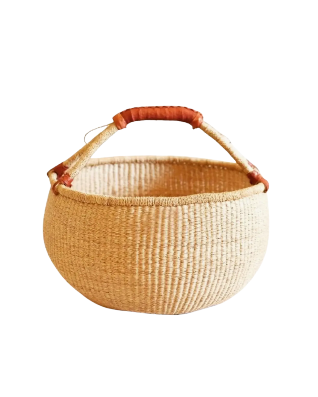 Natural Round Basket - Large