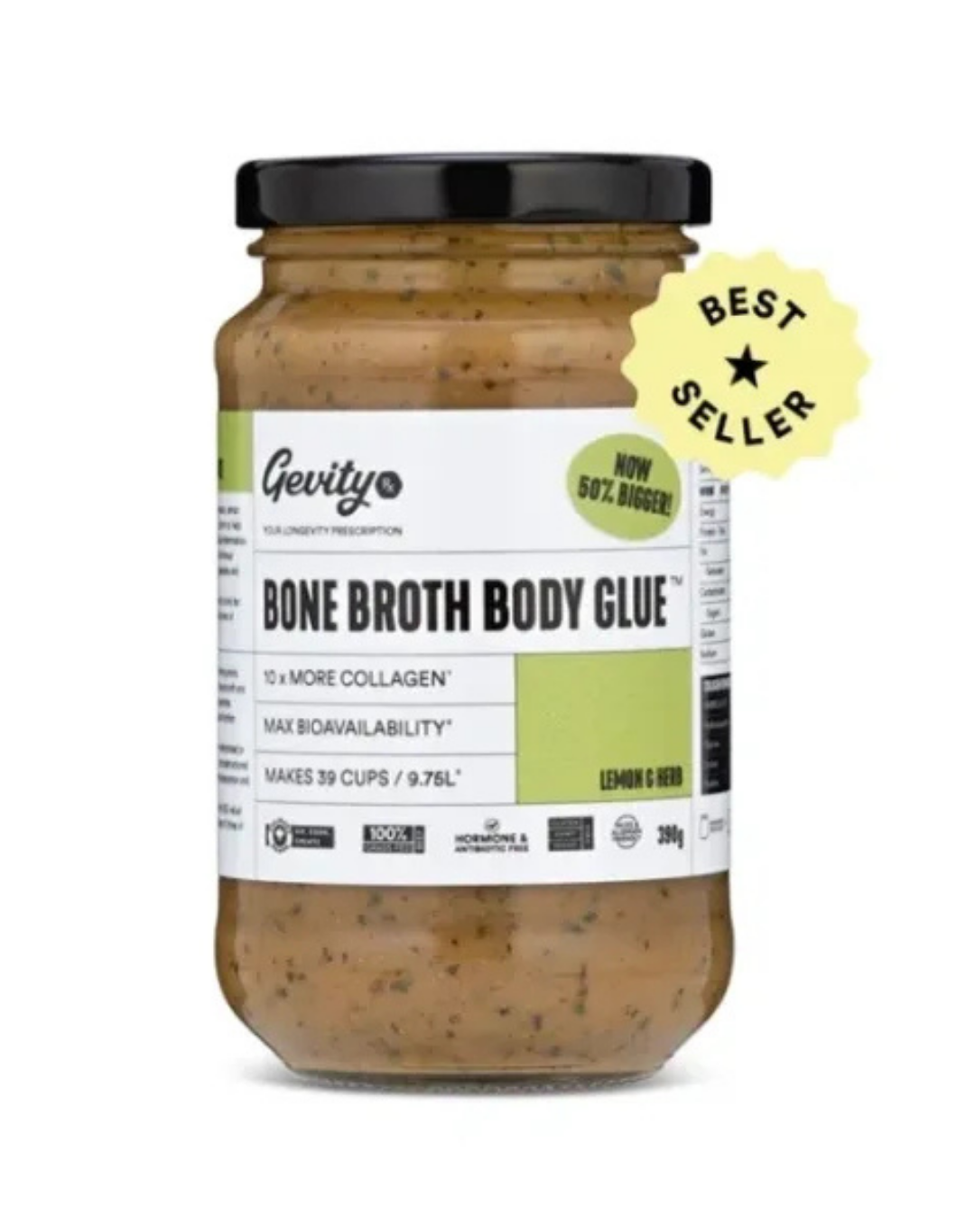 Bone Broth Body Glue - Lemon and Herb