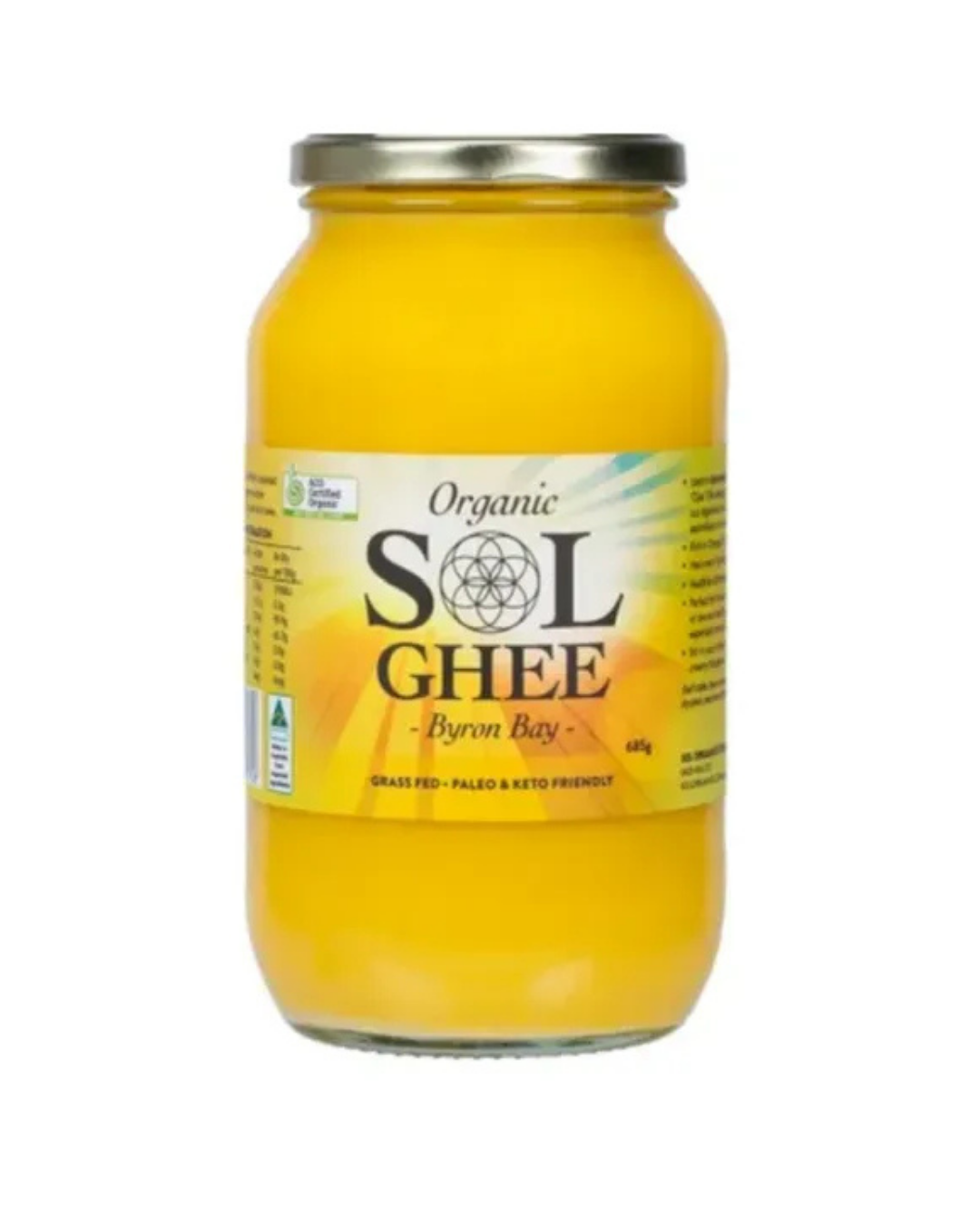 SUPPLIER PRICE INCREASE - Sol Organic Ghee 685g